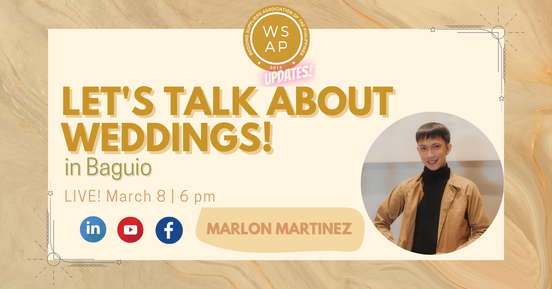 Let's Talk About Weddings in Pampanga with Marlon Martinez