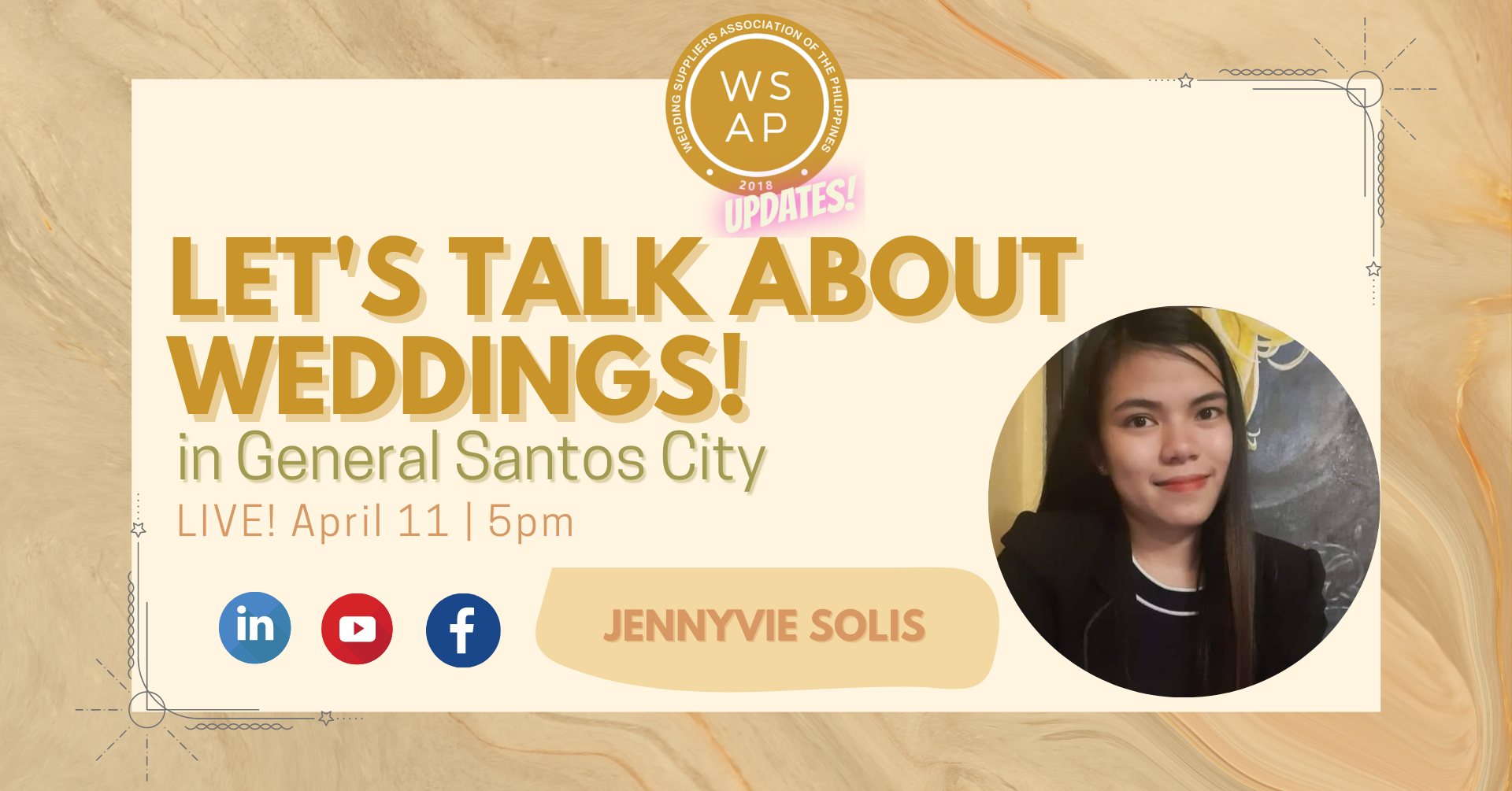 Let's Talk About Weddings in General Santos City with Jennyvie Solis