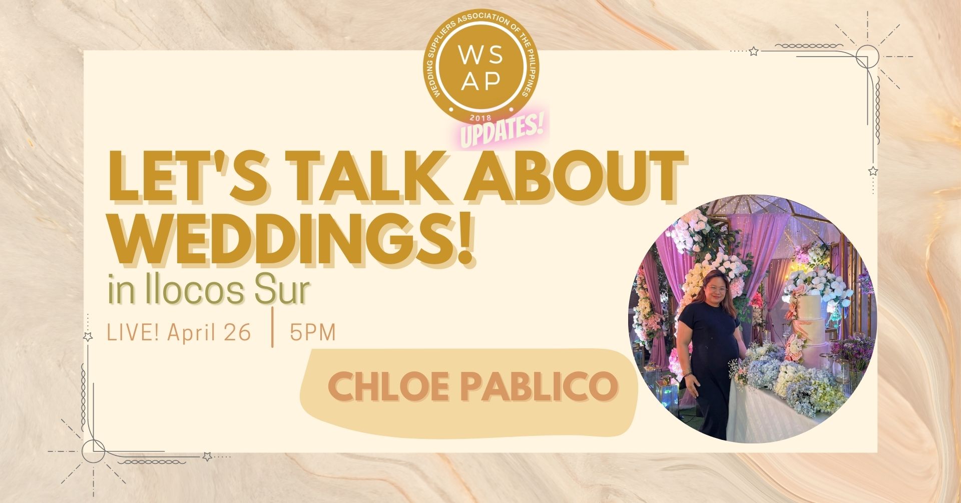 Let's Talk About Weddings in Ilocos Sur with Chloe Pablico