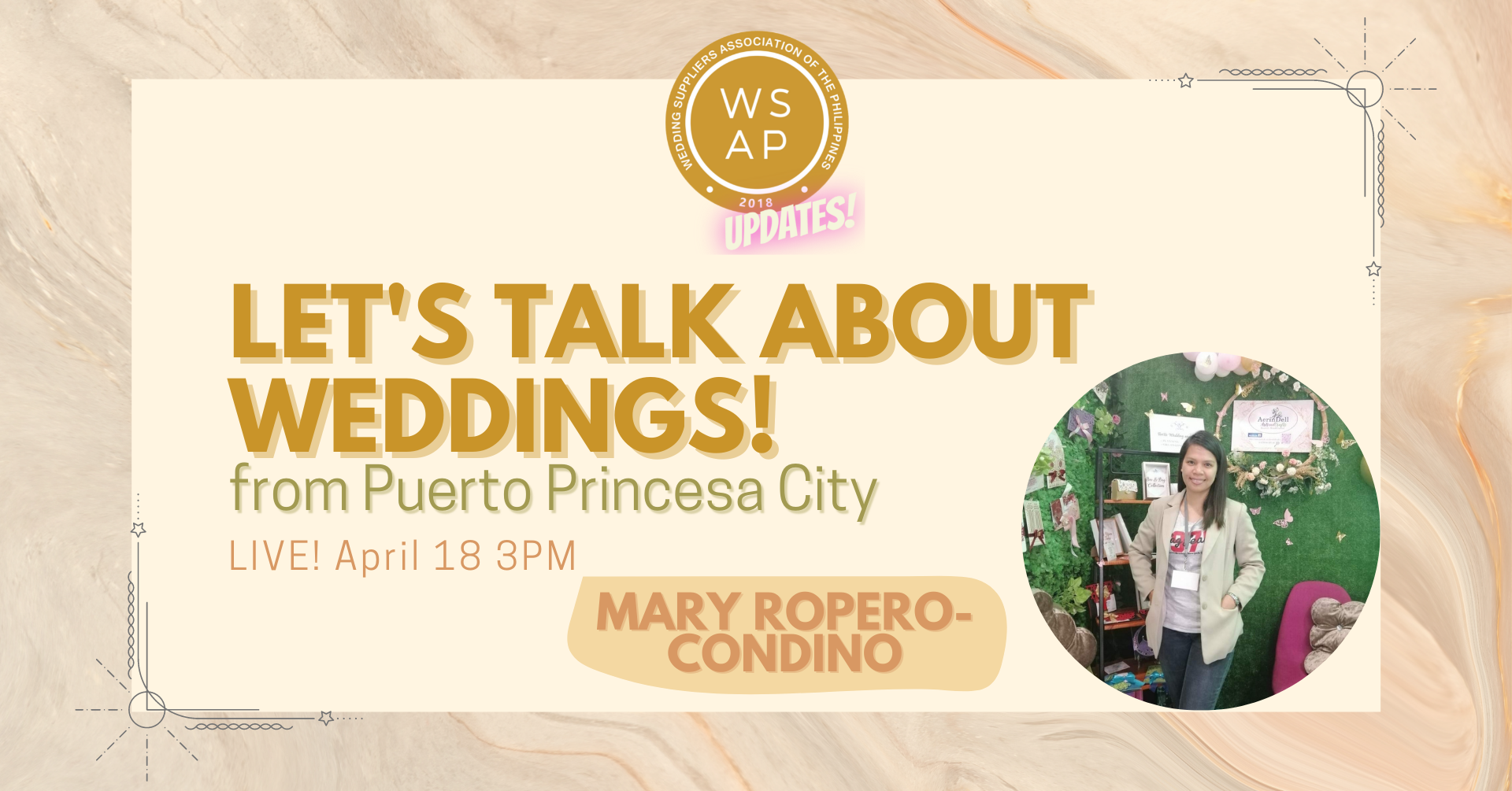 Let's Talk About Weddings in Puerto Princesa with Mary Ropero Condino