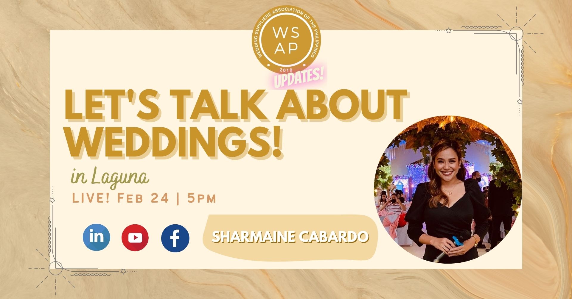 Let's Talk About Weddings in Laguna with Sharmaine Cabardo