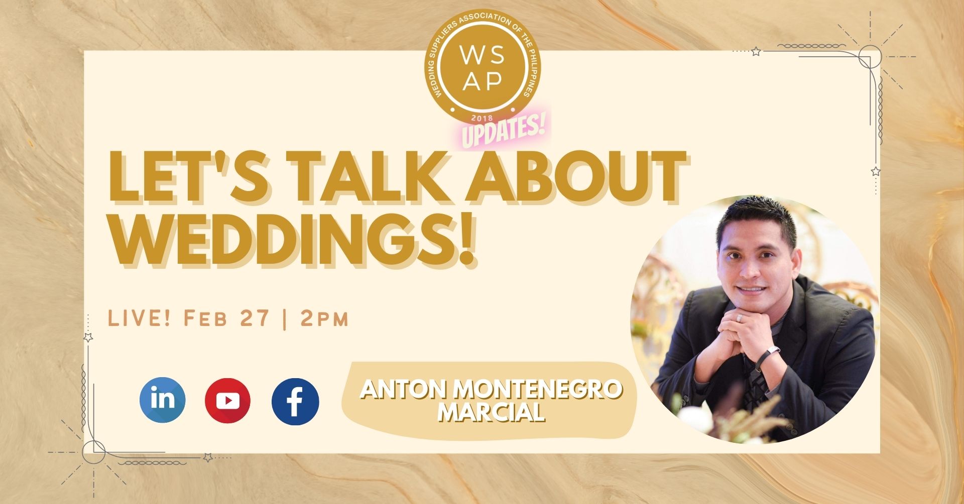 Let's Talk About Weddings with Anton Montenegro Marcial