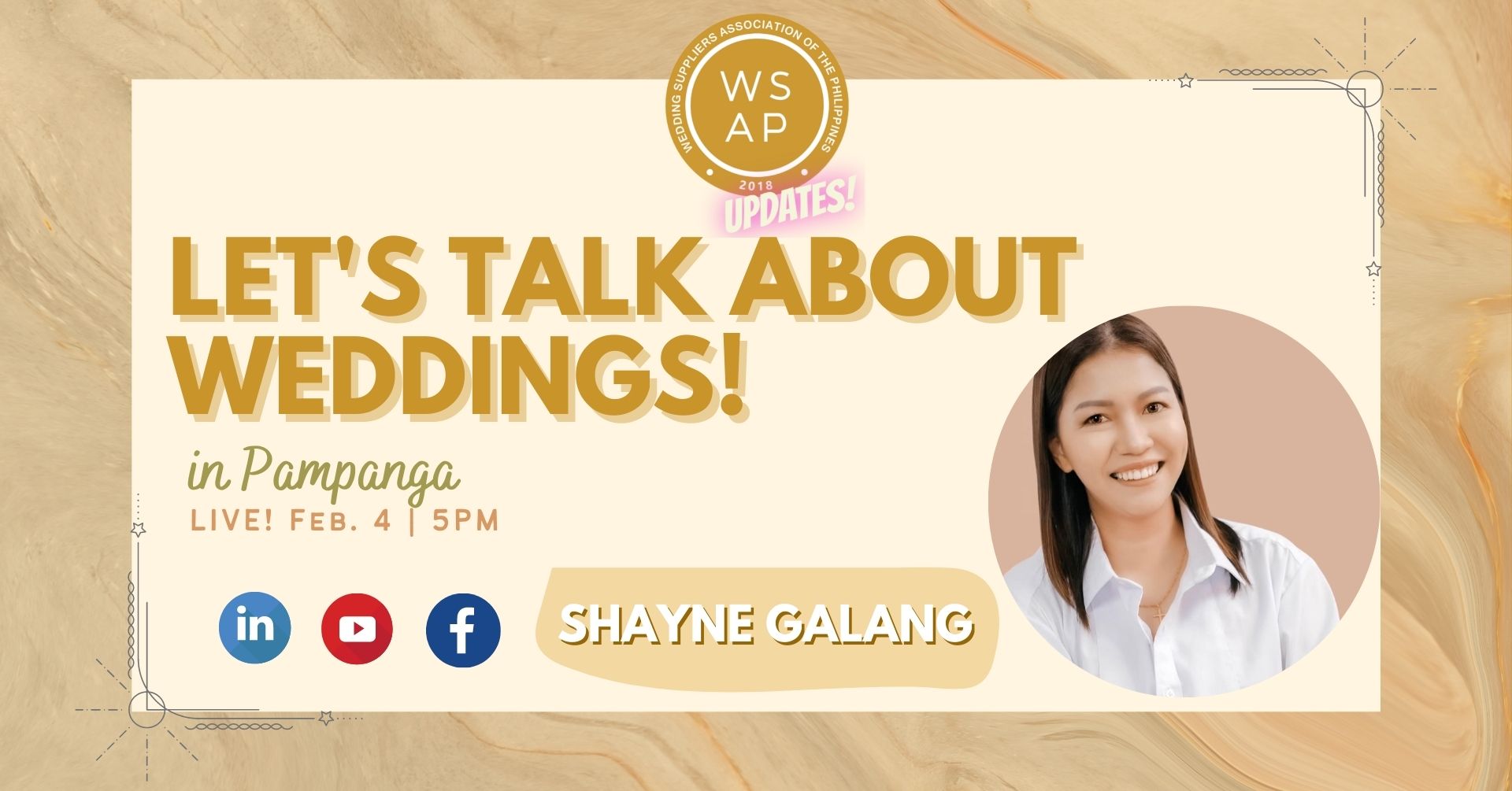 Let's Talk About Weddings in Pampanga with Ms. Shayne Galang