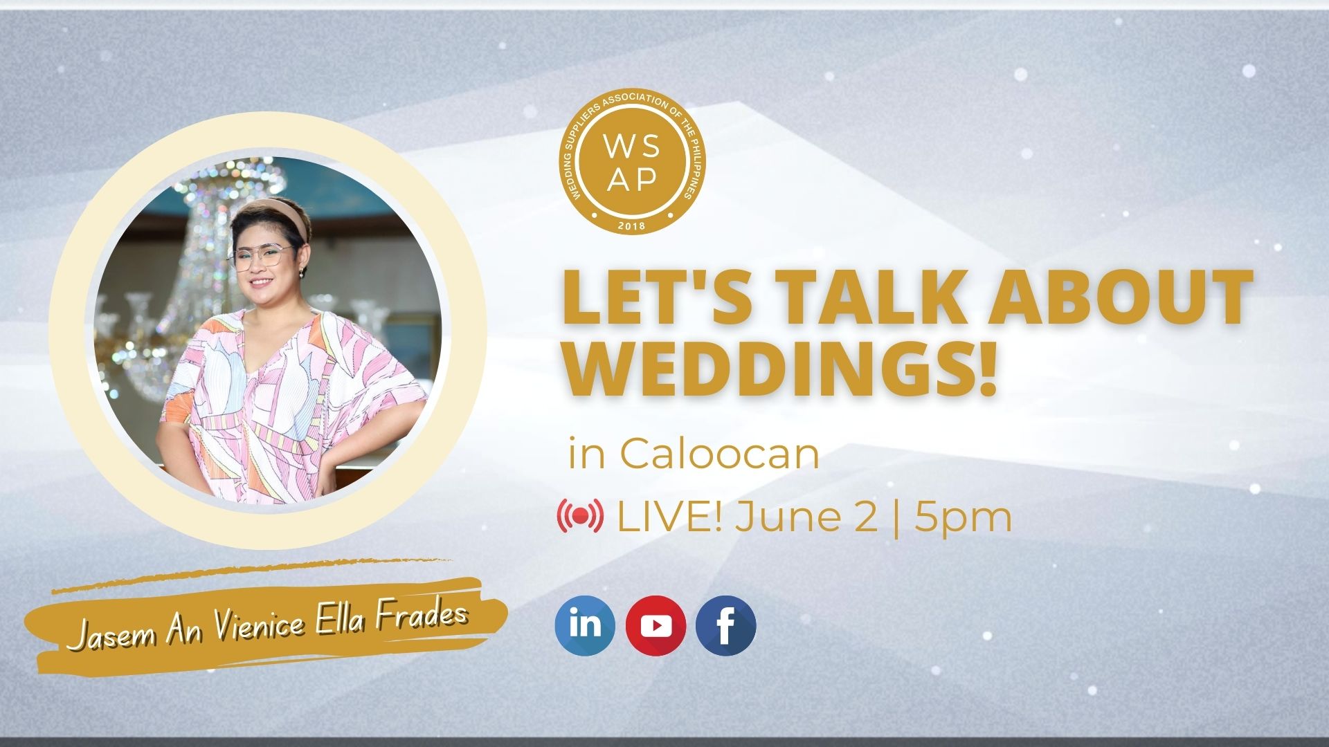 Let's Talk About Weddings in Caloocan with Jasem An Vienice Ella Frades