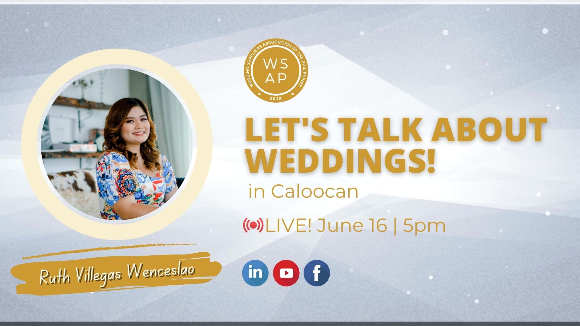 Let's Talk About Weddings in Caloocan with Ruth Villegas Wenceslao