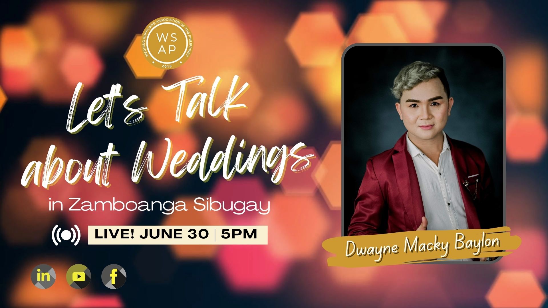 Let's Talk About Weddings in Zamboanga Sibugay with Dwayne Macky Baylon