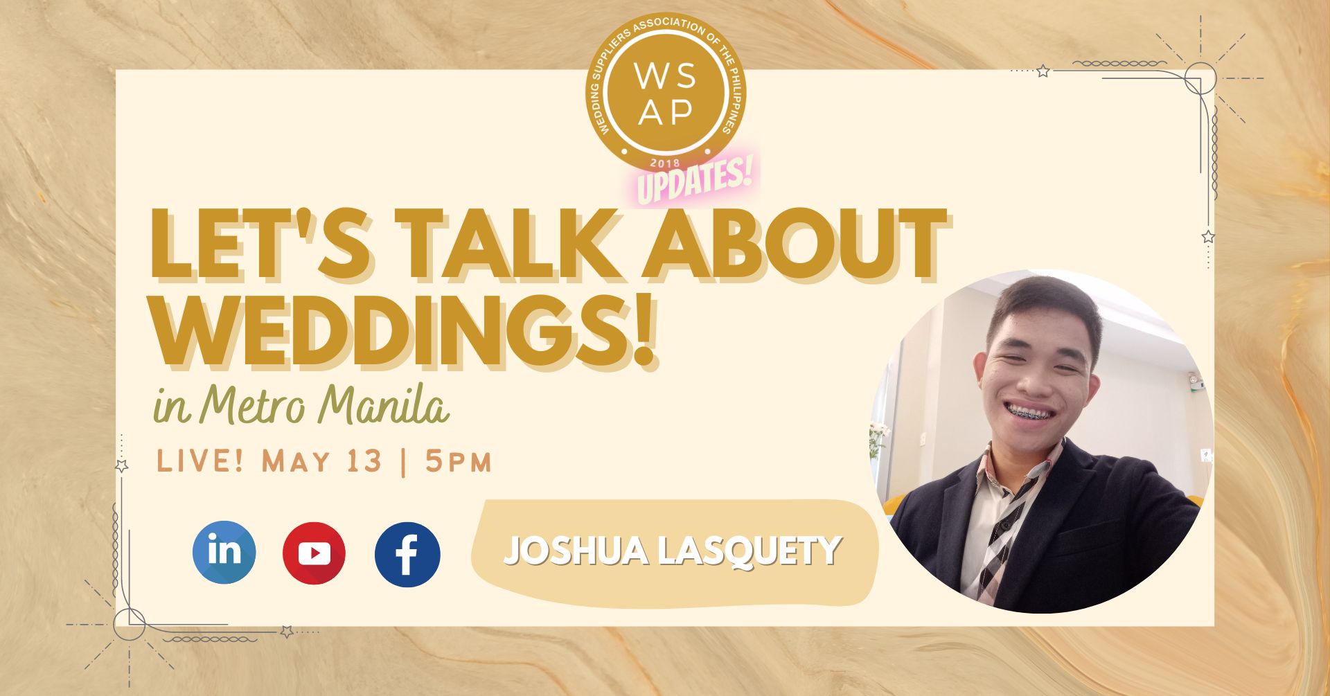 Let's Talk About Weddings in Metro Manila with Joshua Edora Lasquety