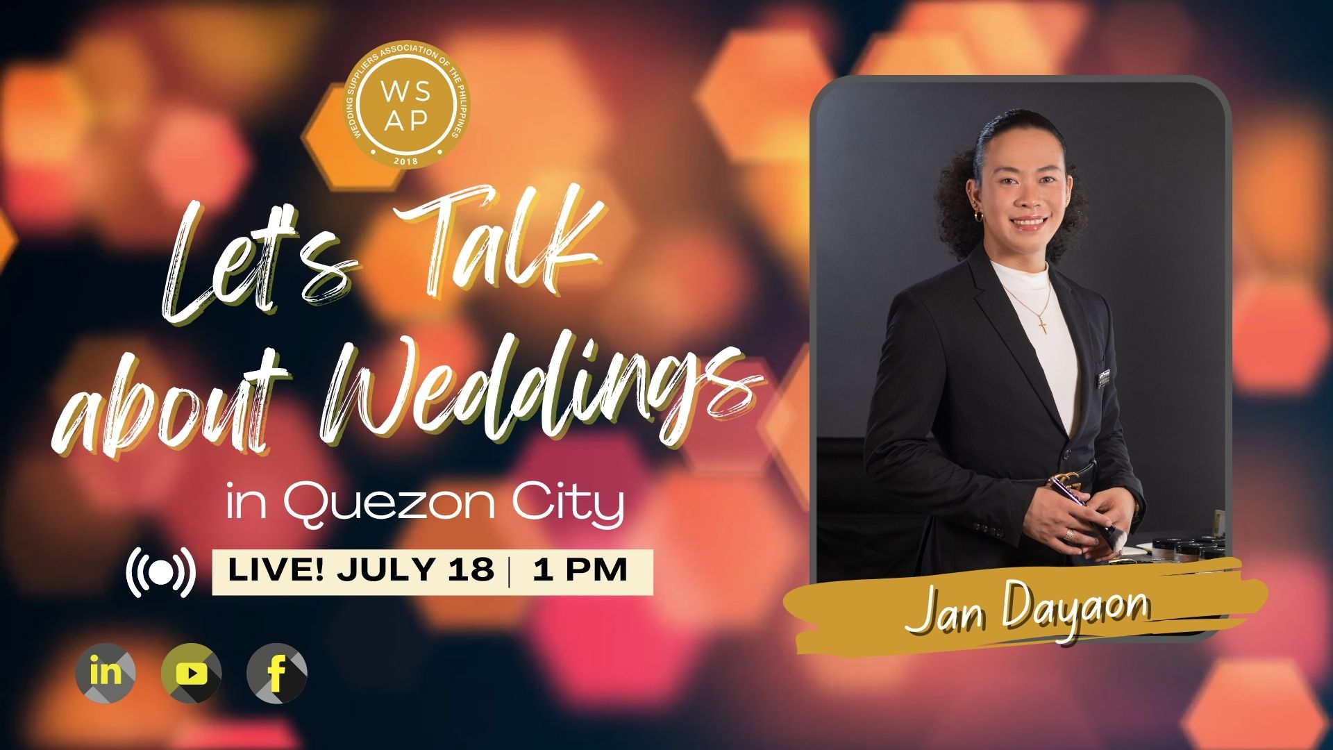 Let's Talk About Weddings in Quezon City  with Jan Dayaon