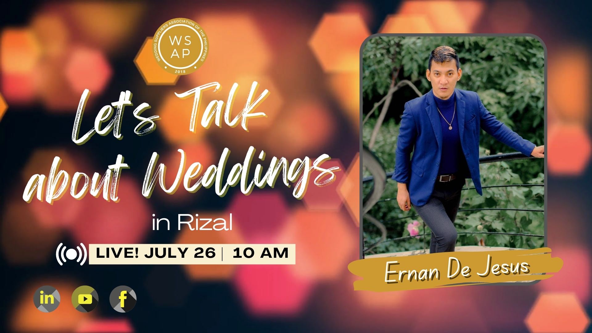 Let's Talk About Weddings  in Rizal with Ernan De Jesus