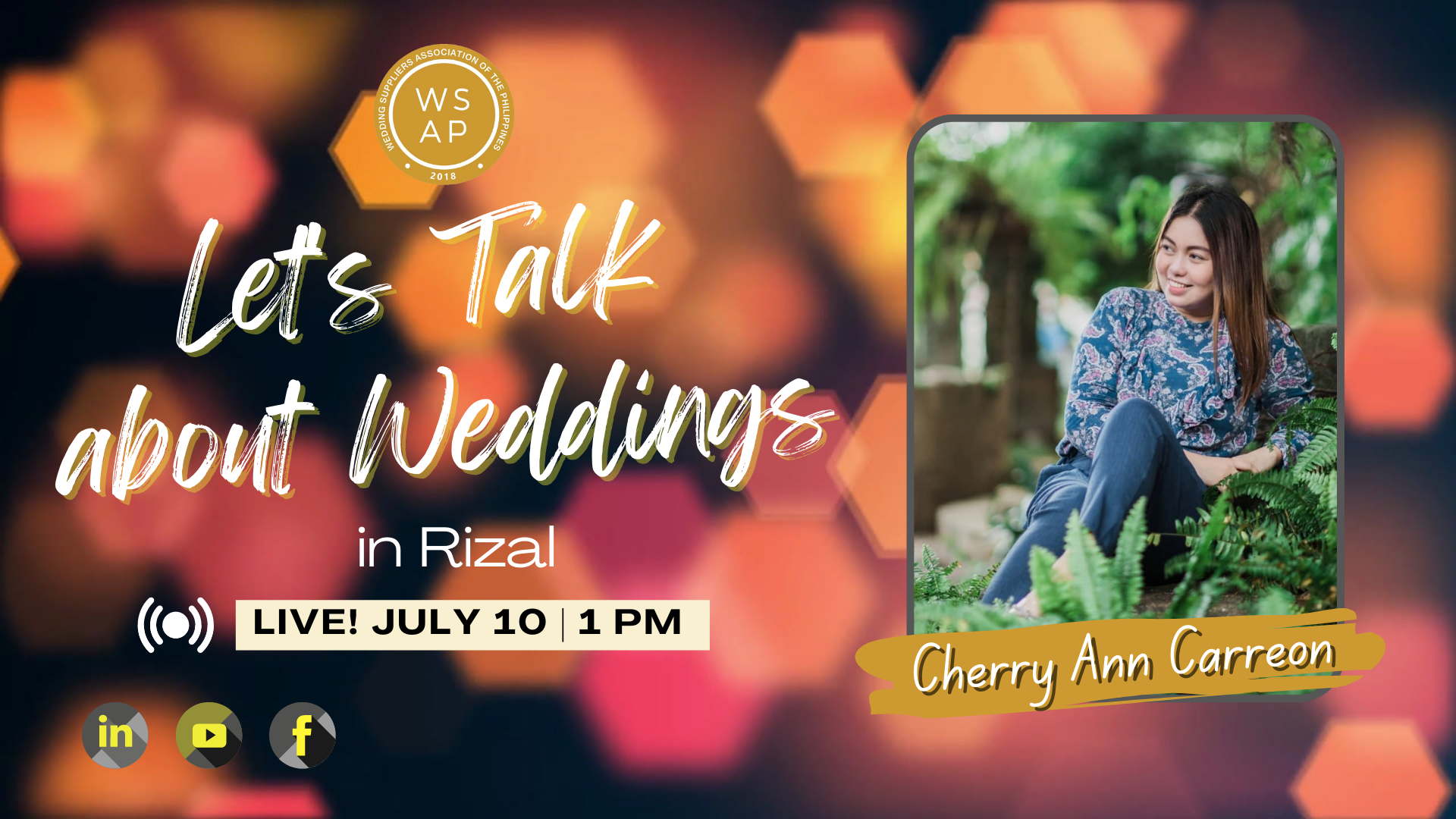 Let's Talk About Weddings in Rizal with Cherry Ann Carreon