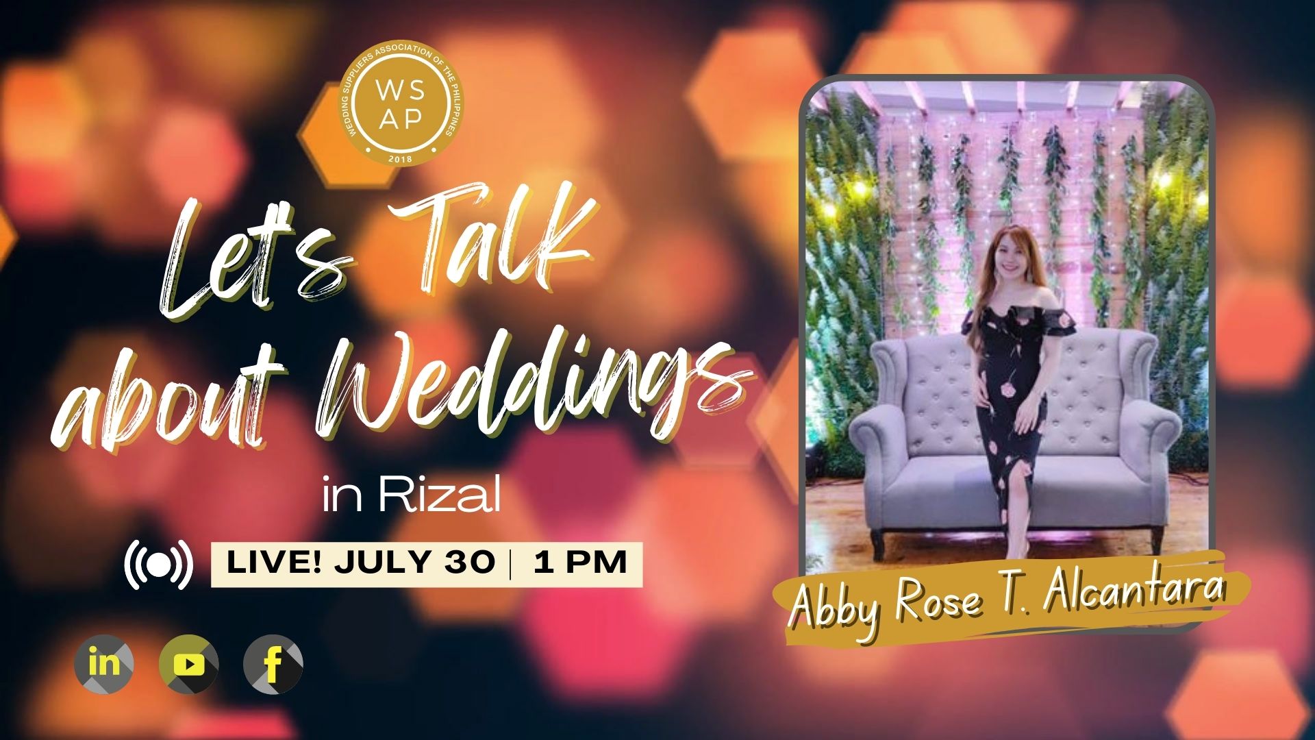 Let's Talk About Weddings  in Rizal with Abby Rose Alcantara