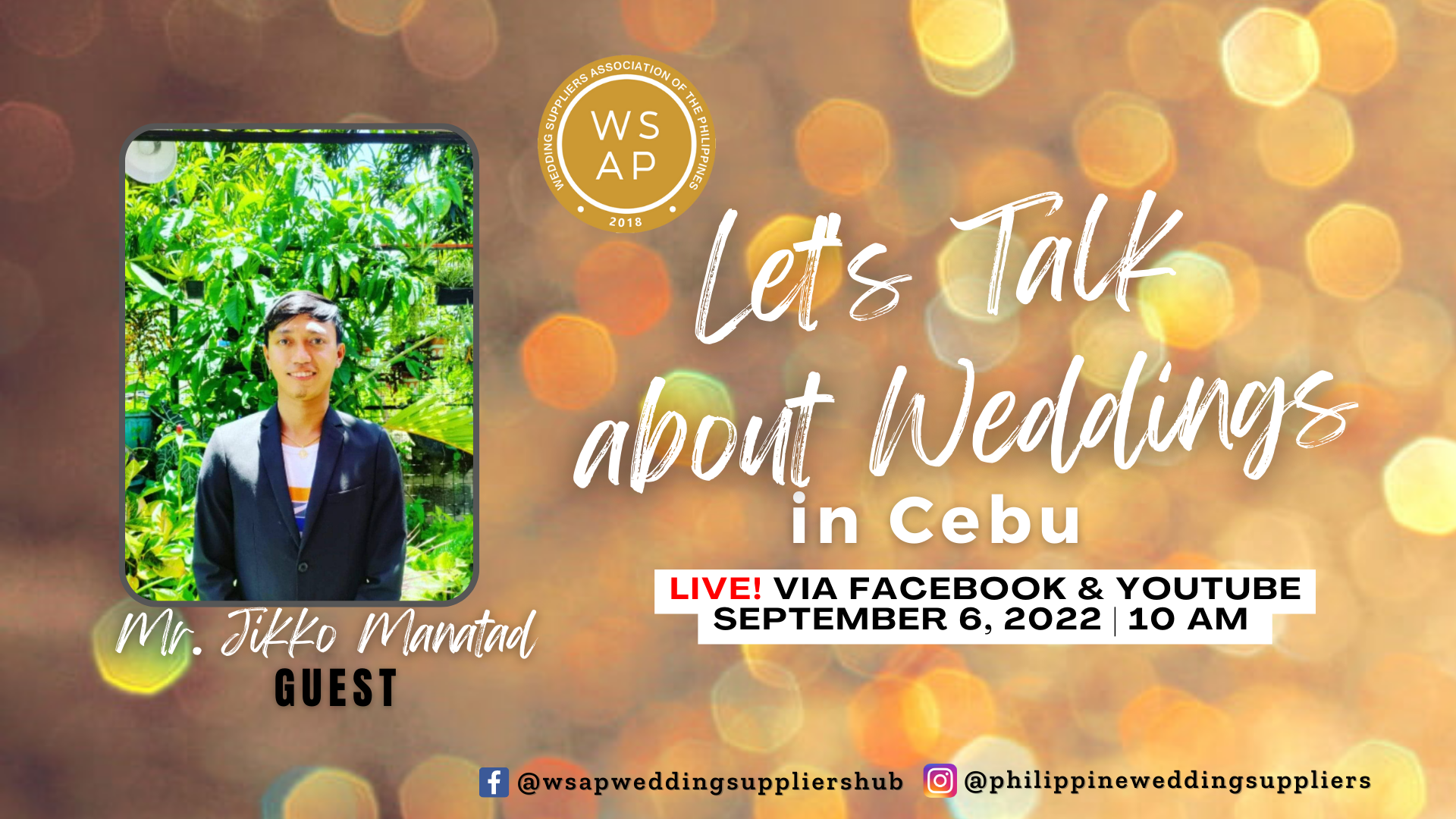 Let's Talk About Weddings in Cebu with Jikko Manatad