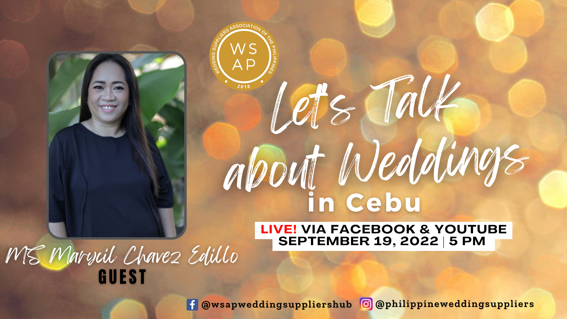 Let's Talk About Weddings in Cebu with Marycil Chavez Edillo
