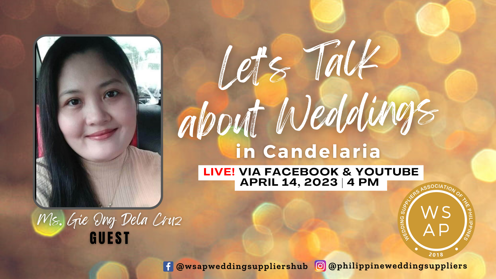 Let's Talk About Weddings with Ms. Gie Ong Dela Cruz